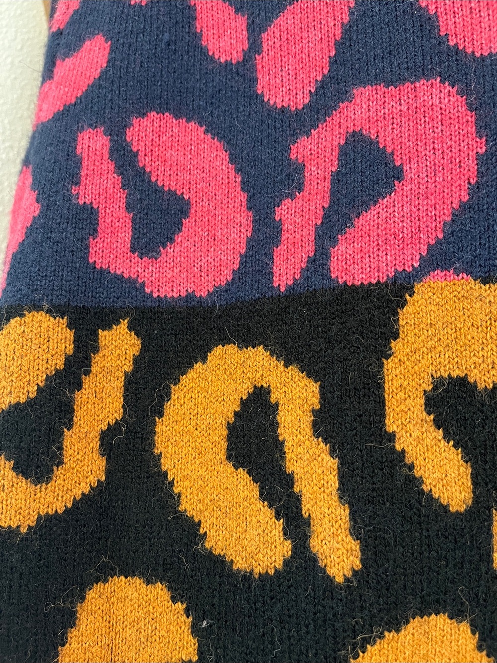 Farm Rio Leopard Sweater Dress - Picture 8 of 8